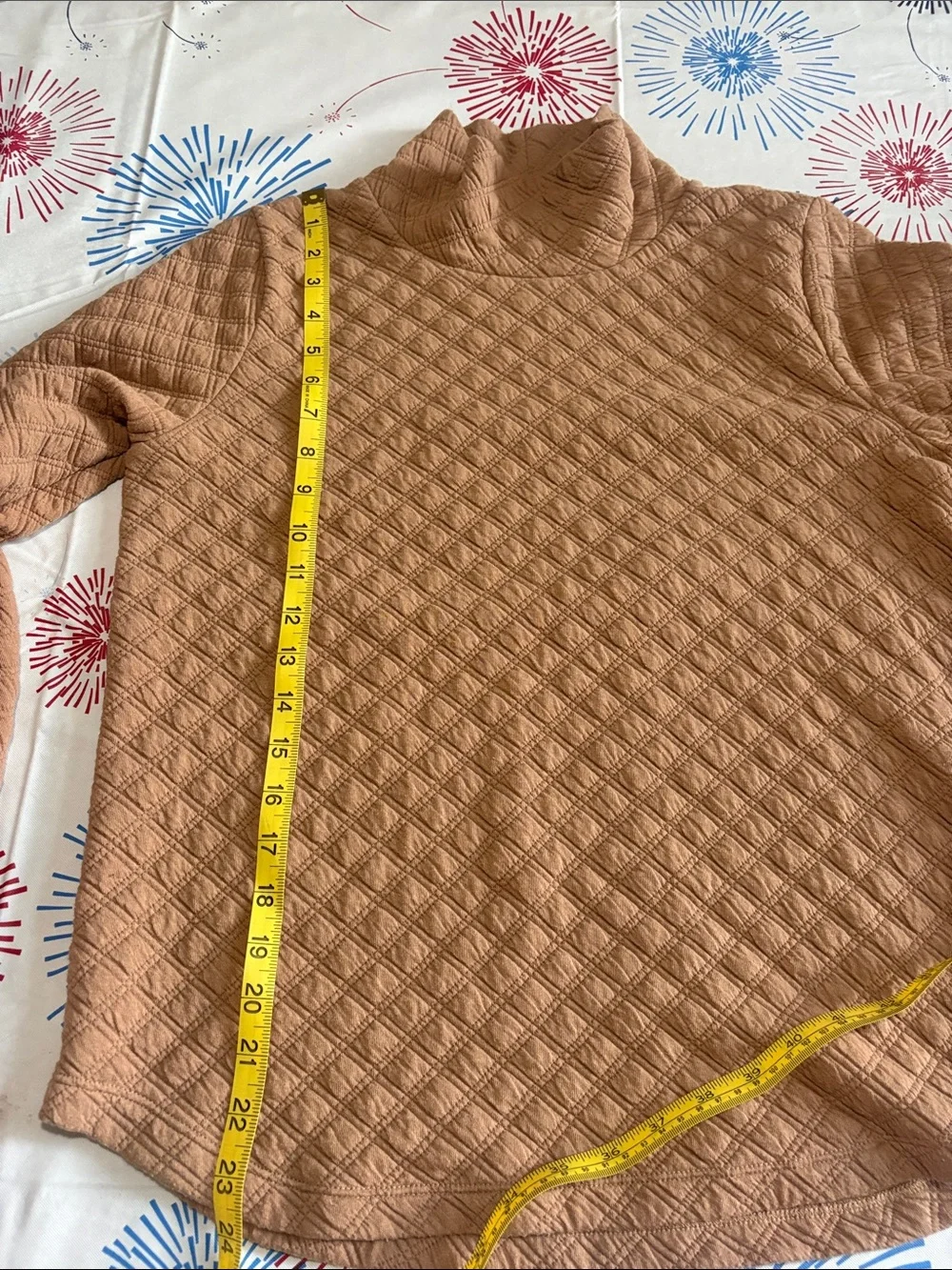 J CREW QUILTED TOP